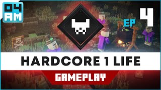 Minecraft Dungeons Hardcore Survival Series Episode 4 Soggy Swamp 1 LIFE Gameplay Commentary [upl. by Ias]