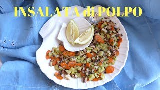 INSALATA DI POLPO E PATATE facile e buonissima  RICETTE DI GABRI [upl. by Attiuqihc]