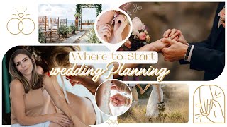 Wedding Planning 101 Where To Begin Part 1 Sharing My Planning Secrets [upl. by Airbma]