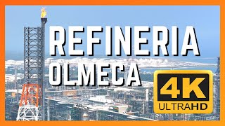 REFINERÍA OLMECA  DRON 4K [upl. by Ainocal]