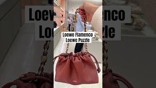 Loewe Flamenco Loewe Puzzle Bag in Small and Mini  Colour options loewepuzzlebag loewe [upl. by Neggem62]