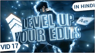 Simple Effects that LEVEL UP your Edits  VID 17  LearnWithOxime aftereffects hindiamvtutorial [upl. by Htebasile]