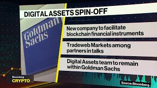 Goldman To Spin Out Digital Assets Platform [upl. by Ardnahs819]