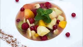 Recette  Salade de fruits exotique [upl. by Esinehs]