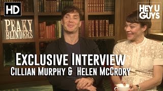 Cillian Murphy amp Helen McCrory Interview  Peaky Blinders Season 2 HD [upl. by Irik514]