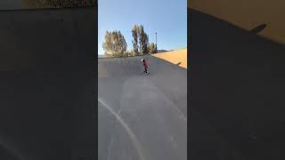 6 year old riding scooter at Wasatch County Skatepark in Midway Utah [upl. by Gregor]