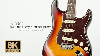 FENDER  70th Anniversary American Professional II Stratocaster [upl. by Hindu]