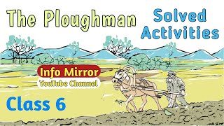 The Ploughman  Solved Activities  Class 6  Kerala Syllabus [upl. by Ailemak629]