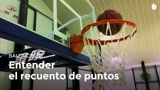 ¿Cómo funciona el recuento de puntos  Baloncesto [upl. by Yralam]