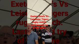 Exeter chiefs Vs Leicester Tigers [upl. by Aihsyak170]