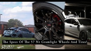 The Specs Of The 57Nr Gramlight Wheels And Tires [upl. by Tonjes]