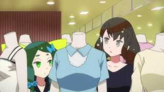 Gatchaman Crowds EP6  Hajime amp Utsutsu Escape 2 [upl. by Viccora]