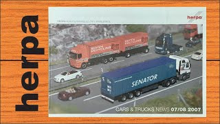 herpa CARS amp TRUCKS NEWS 0708 2007 [upl. by Jordans374]