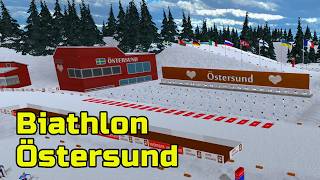 NGL Biathlon Östersund Stadium [upl. by Eynaffit]