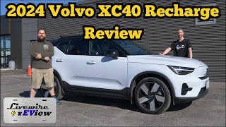 2024 Volvo XC40 Recharge Review [upl. by Barbaresi820]