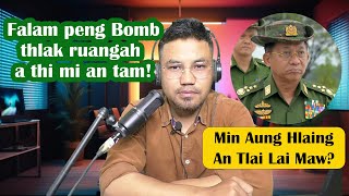 28 Nov  Chinram Thawngpang le Min Aung Hlaing an tlai lai maw  Tluanga Podcast [upl. by Lapo]