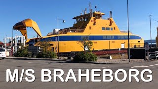 MS Braheborg Visingsö till Gränna  Ferries in Sweden [upl. by Tobi]