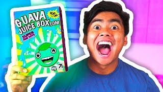 DIY How To Make GUAVA JUICE BOX UNBOXING [upl. by Eiramnwad]