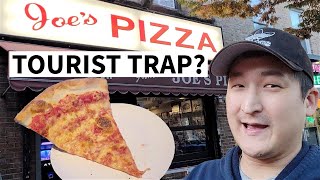 Is Joes Pizza A TOURIST TRAP Reviewing NYCs Most Iconic Pizza [upl. by Reba]