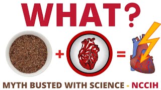 High Cholesterol amp Flaxseeds  Myth Busted  Tips From NCCIH [upl. by Paik]