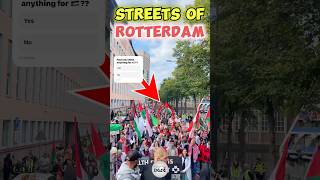 Streets of Rotterdam 🇬🇧 trending protest shorts [upl. by Petie]