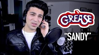 GREASE LIVE quotSANDYquot COVER  Daniel Coz [upl. by Nnayd]