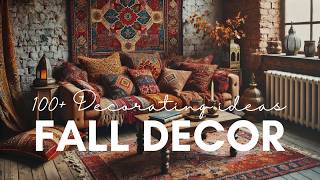 Fall Decorating Ideas amp Inspirations 2024 Decorating Tips [upl. by Notsirb]