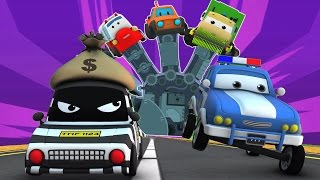 дорога рейнджеры  палец семьи  дети песня  Road Rangers  Finger Family  Kids Rhyme  Baby Song [upl. by Larimor]