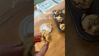 MUFFINS POMMES 🍎 avec les fruits du kôso le sirop cru fermenté [upl. by Torin407]