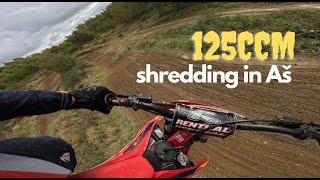 SHREDDING THE 125CC 2 STROKE  Simon Längenfelder [upl. by Oinotla]