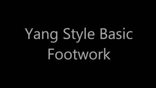 Yang Style Basic Footwork [upl. by Ahsemaj]