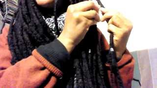 HOW TO APPLY DREADLOCK CUFFS JEWELRY TUTORIAL [upl. by Weslee305]