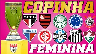 COPA SÃO PAULO FEMININA 2024  CONFIRA OS PARTICIPANTES [upl. by Einttirb]