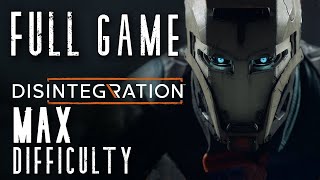 Disintegration  FULL Game Walkthrough Gameplay MAX Difficulty  No Commentary  Outlaw PC 60FPS [upl. by Carli]