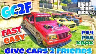 Fastest GC2F GTA5 Online Glitch MOC GCTF Give Anything to Friends Save DMO Drops ps4 ps5 xbox [upl. by Kelcie]