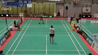 Match point  Ksenia Polikarpova vs Dounia Pelupessy  WS Final – Israel Open 2022 [upl. by Saxena802]