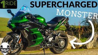 Kawasaki H2SX Supercharged First Ride amp Review  4K [upl. by Anifled849]