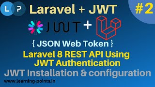 Laravel 8 REST API Using JWT Authentication 2 Install JWT package and configuration [upl. by Adria]