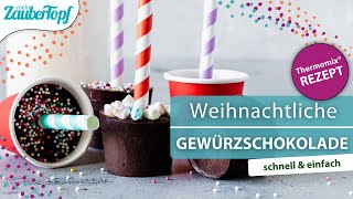 😍😍 Schokolade am Stiel im Thermomix® Das PERFEKTE Geschenk für deine Liebsten  Thermomix® Rezept [upl. by Lull329]