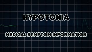 Hypotonia Medical Symptom [upl. by Eardnaed]