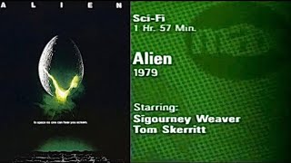 Cinemax 1990s Opening to ALIEN 1979 SciFi Classic Cable TV Pay Television [upl. by Nahtnanhoj271]