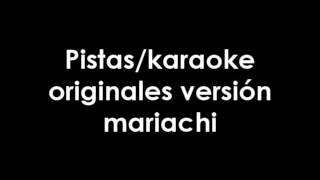 Amnesia José JoséPistaKaraoke original versión mariachi [upl. by Attennyl123]