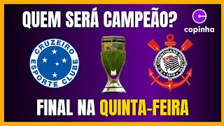 COPINHA  CRUZEIRO E CORINTHIANS NA FINAL [upl. by Bradleigh792]