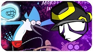 REGULAR SHOW Game Review 3DS Mordecai and Rigby trapped in 8 bit land [upl. by Nnylatsirk]