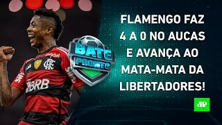 Flamengo GOLEIA mas AVANÇA em 2º na Libertadores Corinthians VAI pra SulAmericana  BATE PRONTO [upl. by Angelika]