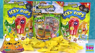 Grossery Gang Palooza Icky Pops amp Moldy Chips Opening  PSToyReviews [upl. by Aridatha876]