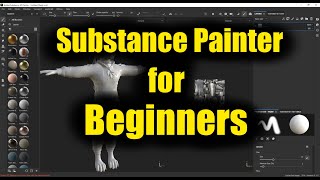 Substance Painter Complete Guide to Download Import and Use New Materials to Texture With 3 Ways [upl. by Waly962]