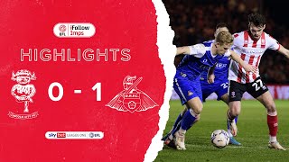 Lincoln City 0 Doncaster Rovers 1  Sky Bet League One Highlights [upl. by Tallie]