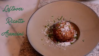 Leftover Risotto Arancini Recipe [upl. by Diandre]