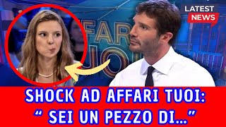 SHOCK AD AFFARI TUOI STEFANO DE MARTINO NON REGGE LA RABBIA E MANDA A F [upl. by Pooh]